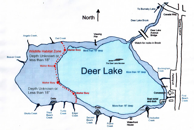 Deer Lake, Chart Deer Lake Monster